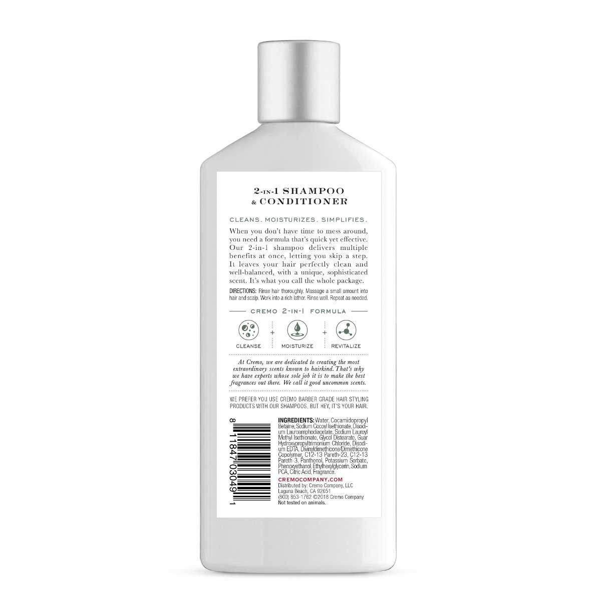 Amazon.com: Banana Boat CREMO 2-in-1 Shampoo & Conditioner, with